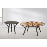 Wooden tea table New classic 3 pieces TAS-190