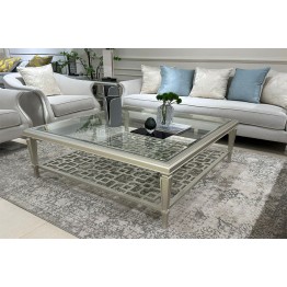 طاولات قهوة زجاج 3 قطع نيو كلاسيك MA-524