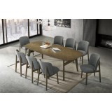 Dining table with 8 chairs modern  MIT-3202-1