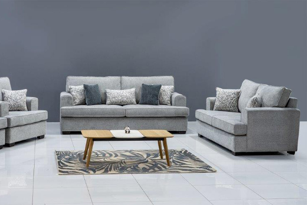 UAE sofa set, 4 pieces Franklin gray