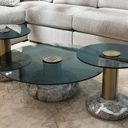 Modern 3 piece tea table set CJ989B
