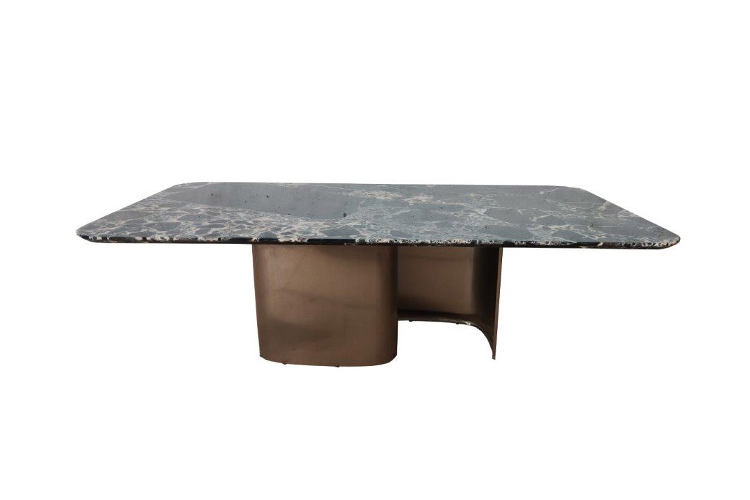 Black dining table, 240 x 120 x 75 cm CT-1006