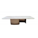 white dining table, 300 x 120 x 75 cm CT-1006