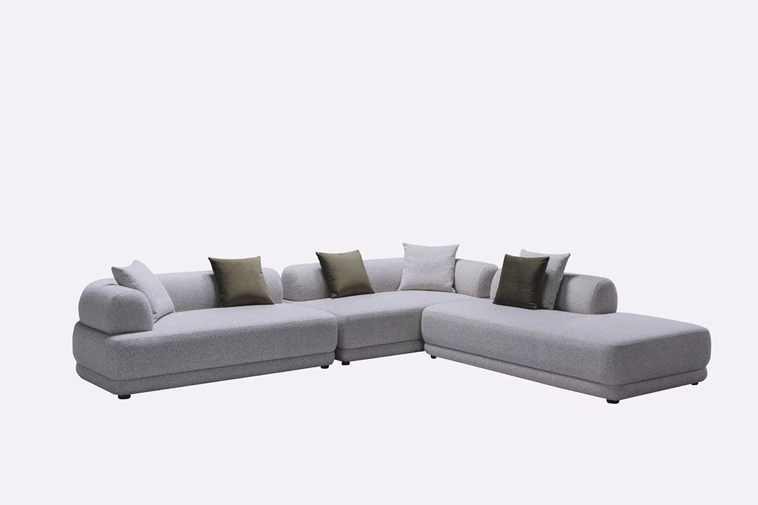 Modern corner sofa set (right) HF-6006