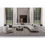 Corner sofa set with modern chair ZW-23049