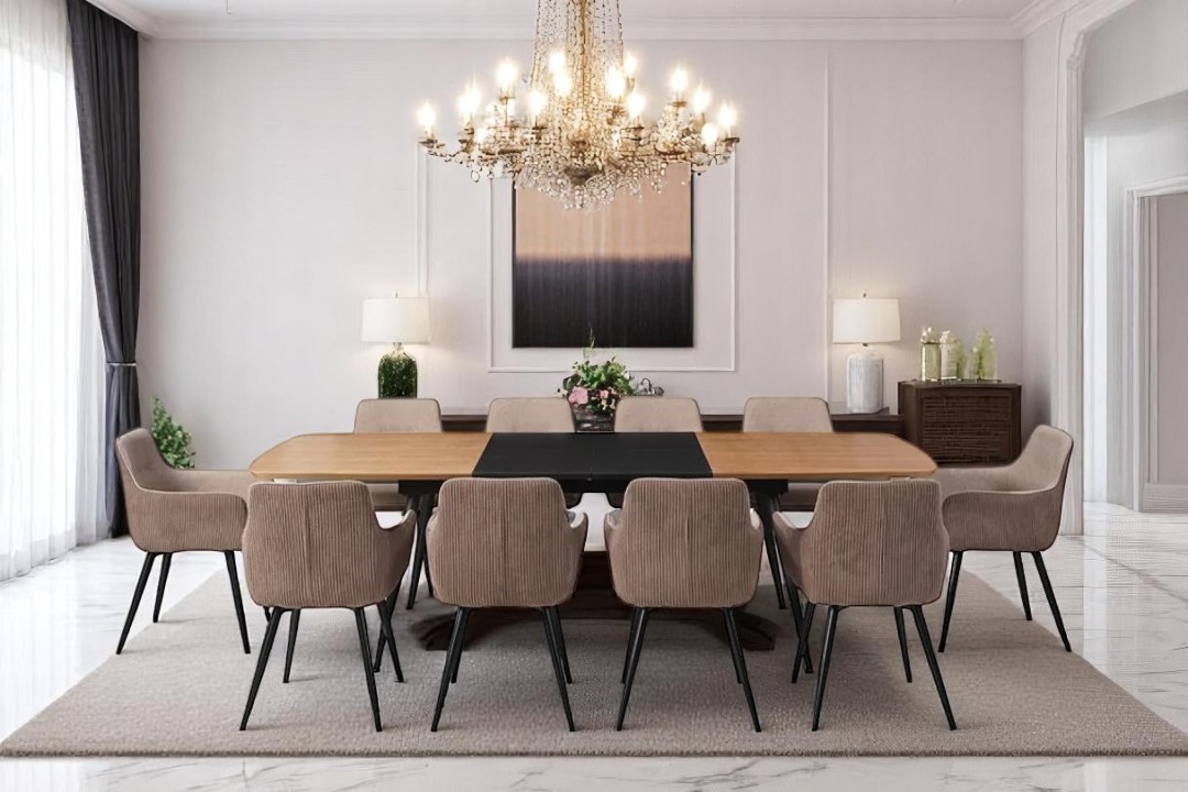 طاولة طعام  10 كراسي مودرن DT-3908
