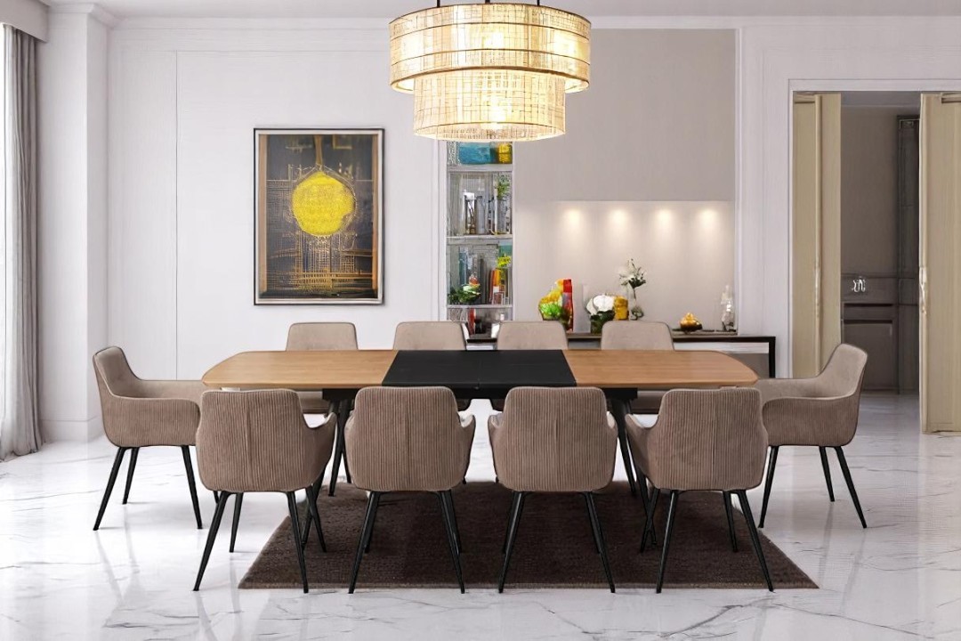 طاولة طعام  10 كراسي مودرن DT-3908