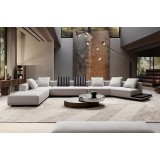 Modern corner sofa set (right) + Ottoman XF-562