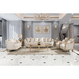 طقم كنب 5 قطع نيو كلاسيك NC-837