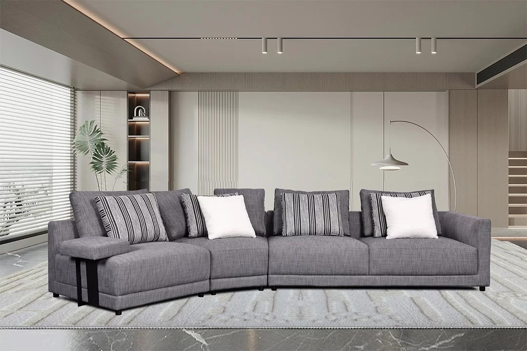 Modern corner sofa set (right) YL-2343