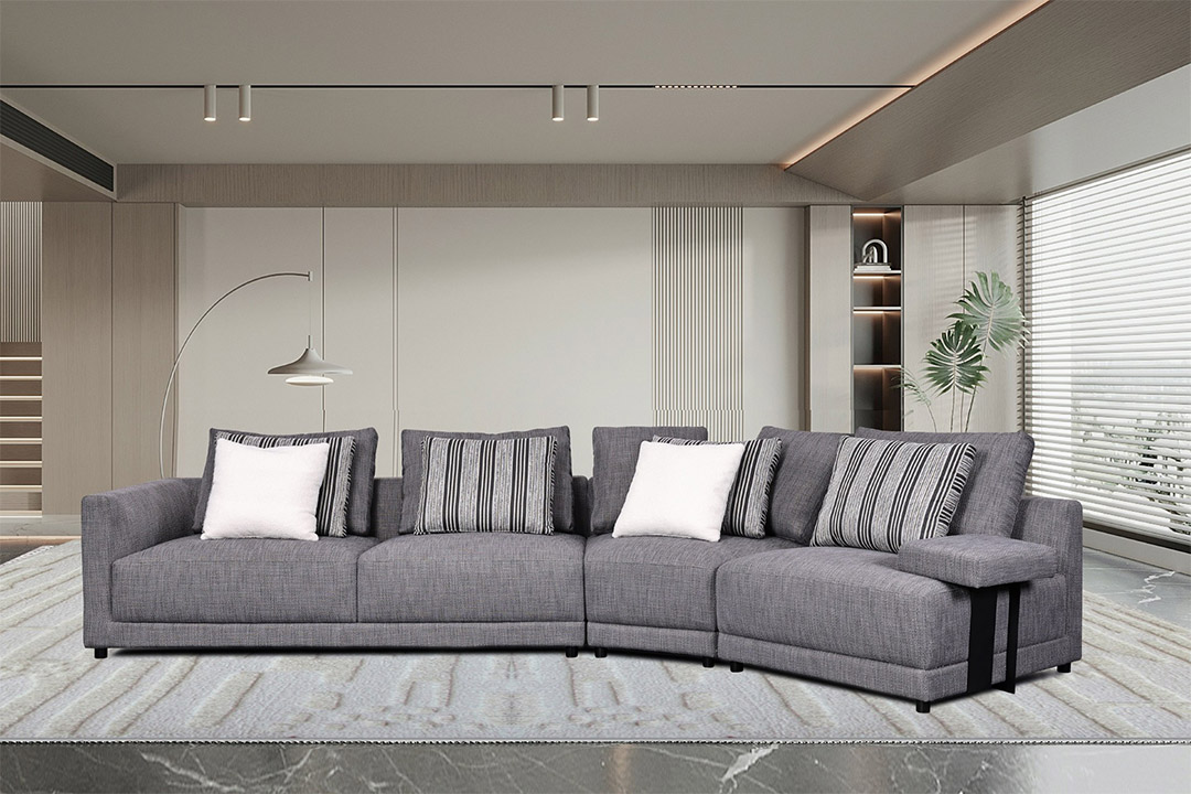 Modern corner sofa set (right) YL-2343