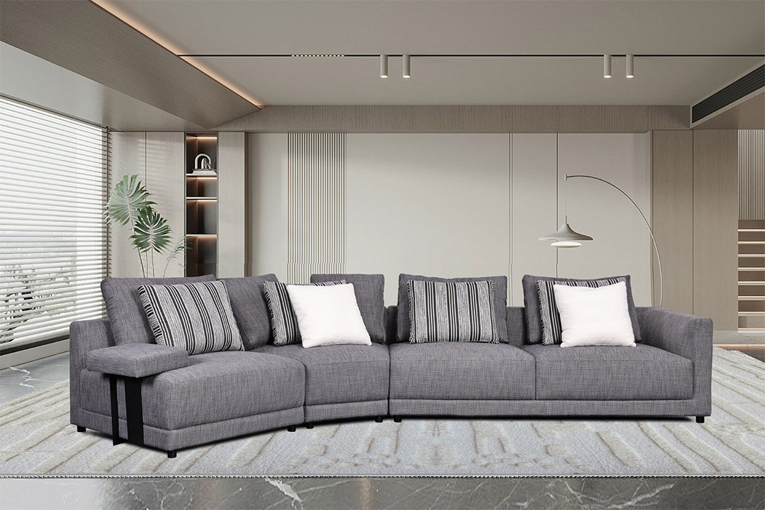 Modern corner sofa set (left) YL-2343