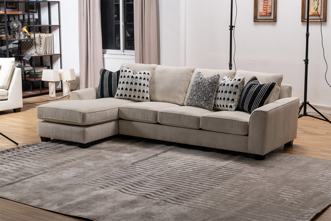 Modern corner sofa (left) XF-56102