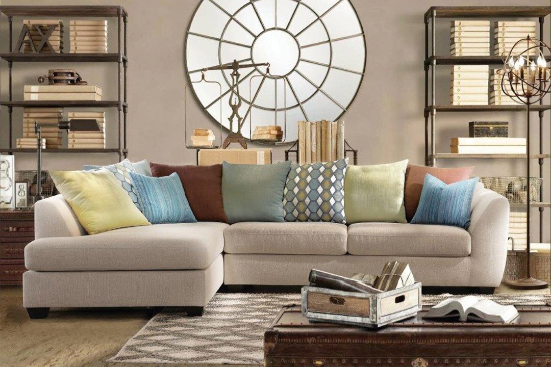 Modern corner sofa (left) XF-122