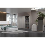 Modern bedroom 6 door wardrobe 341