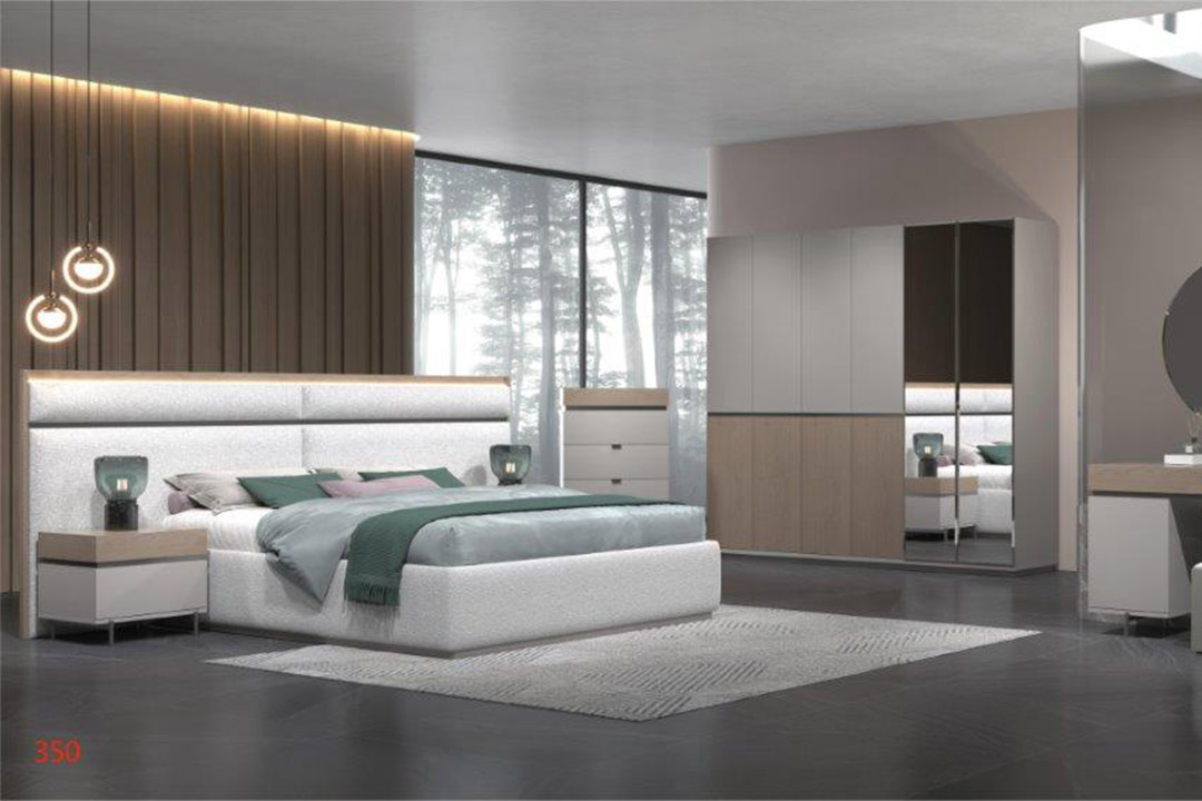 Modern bedroom 6 door wardrobe 350