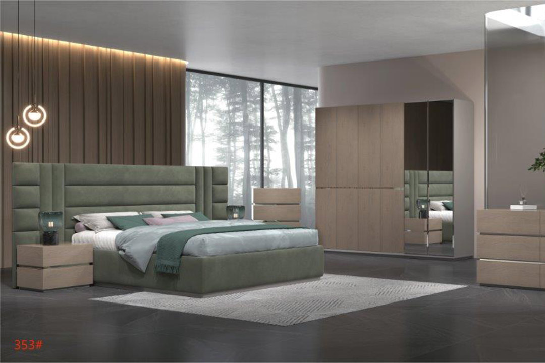 Modern bedroom 6 door wardrobe 353