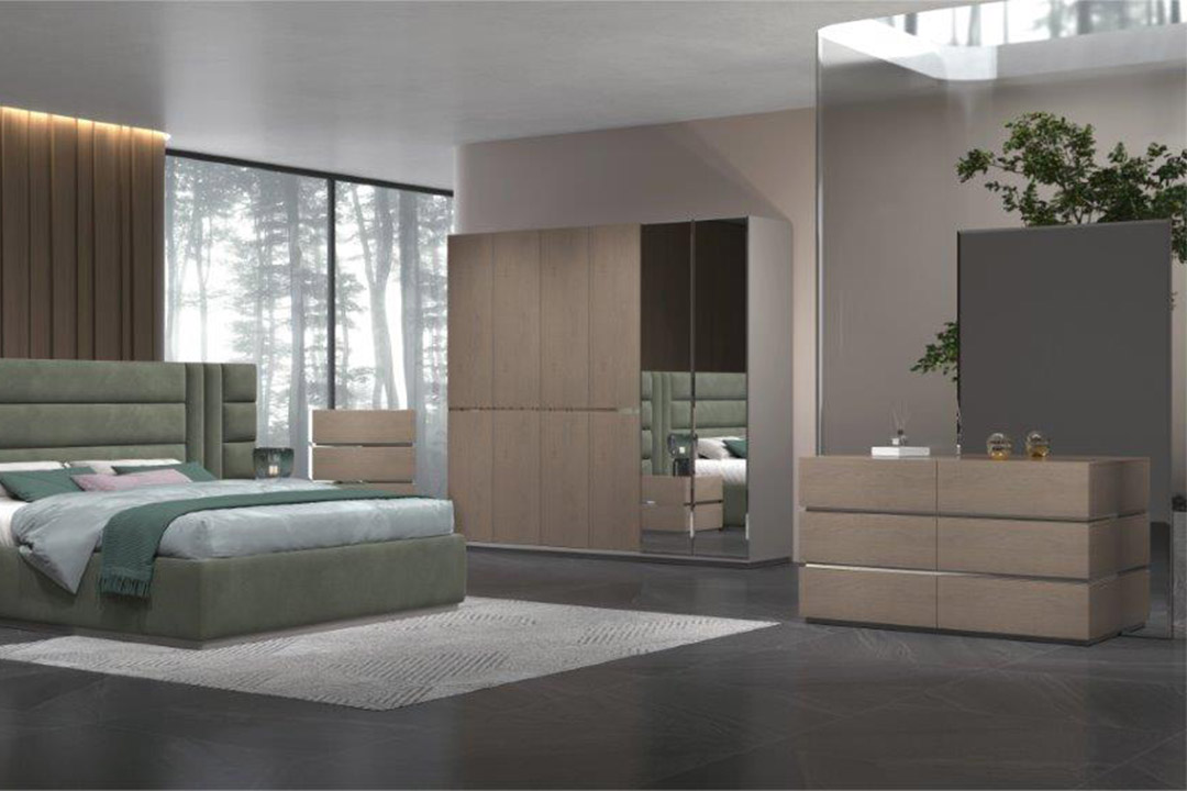 Modern bedroom 6 door wardrobe 353