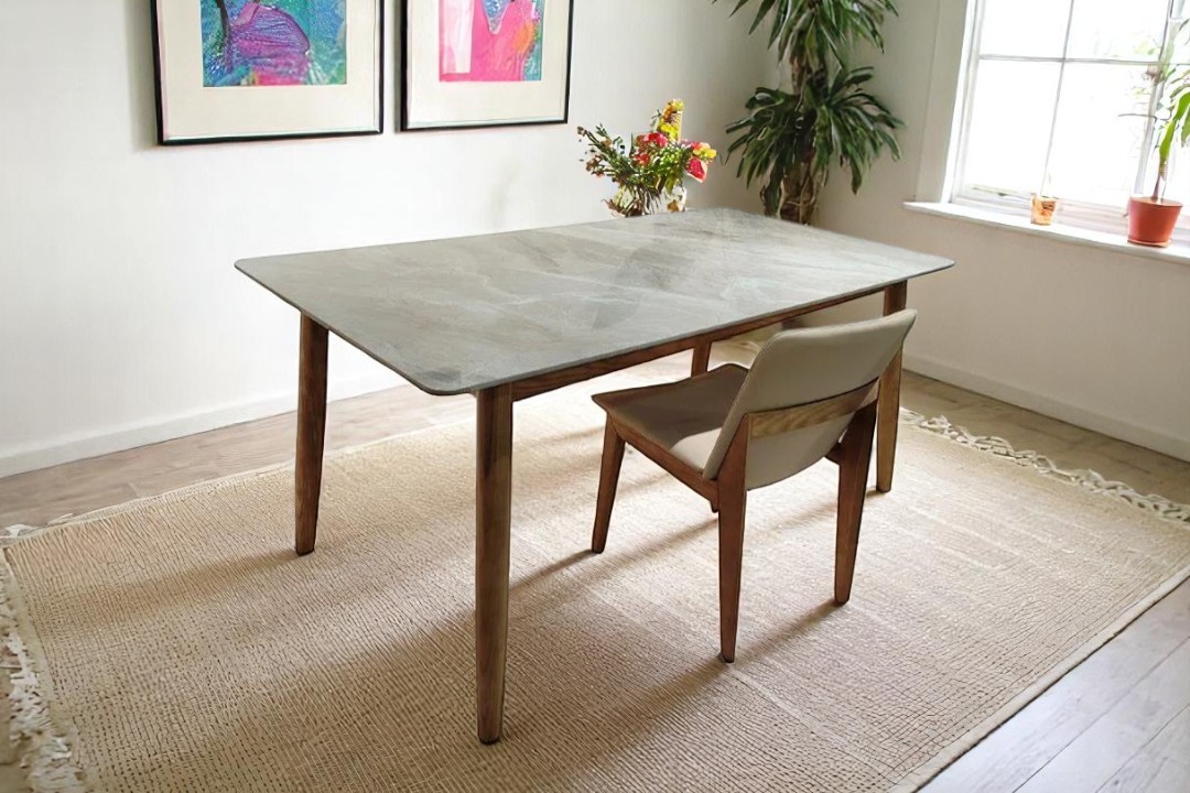 Dining table with 6 chairs modern BT-011