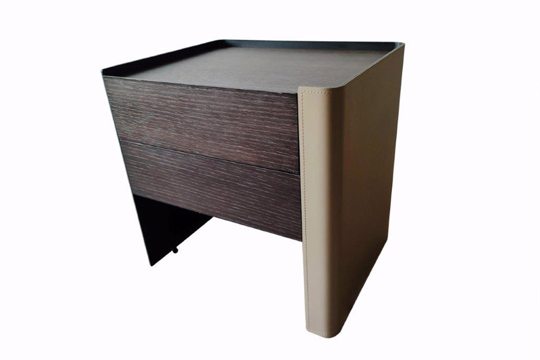 Modern two-piece nightstand 914