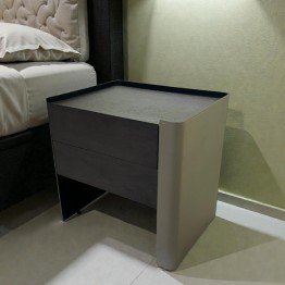 Modern two-piece nightstand 914