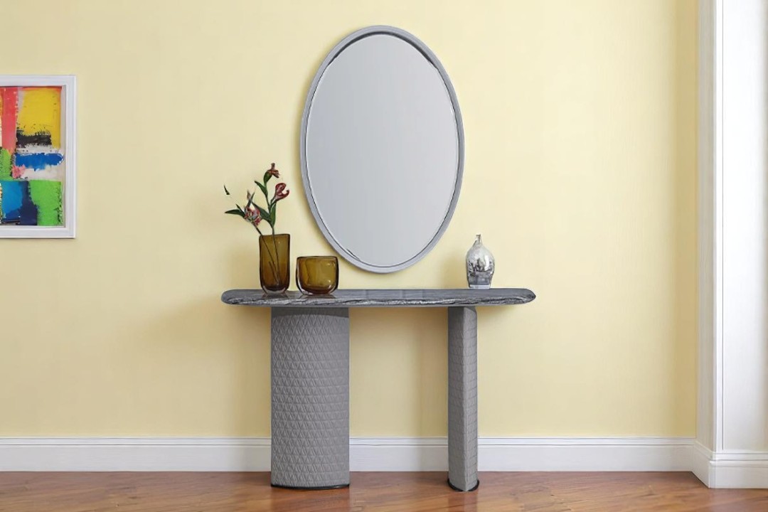 Console with modern mirror 6003