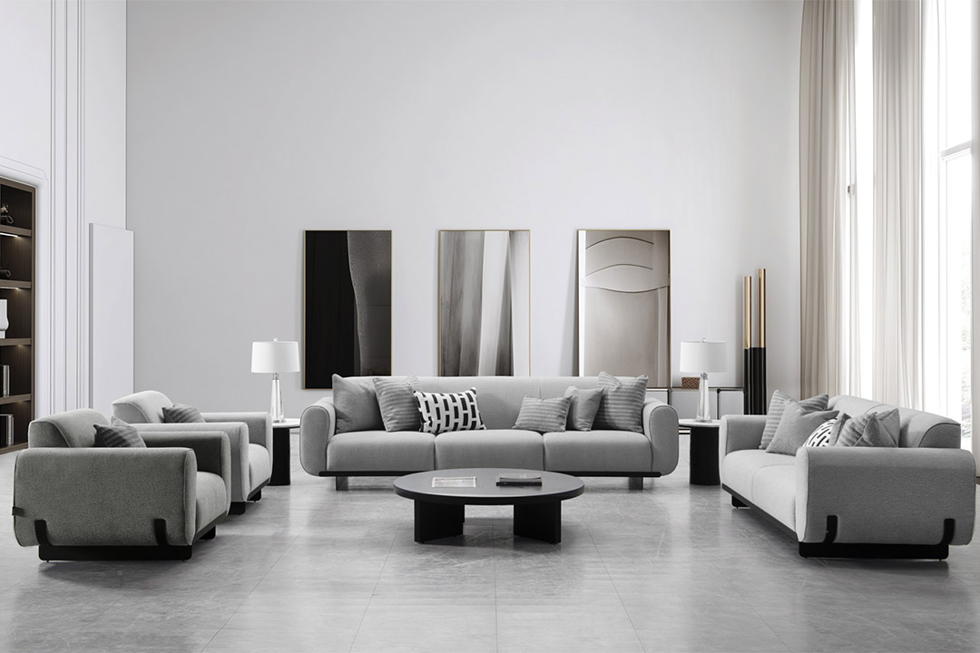 Modern 5 piece sofa set XF-568