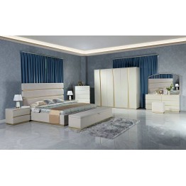 غرفة نوم نيوكلاسيك 8 ابواب 1051G
