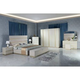 غرفة نوم نيوكلاسيك 6 ابواب 1051G