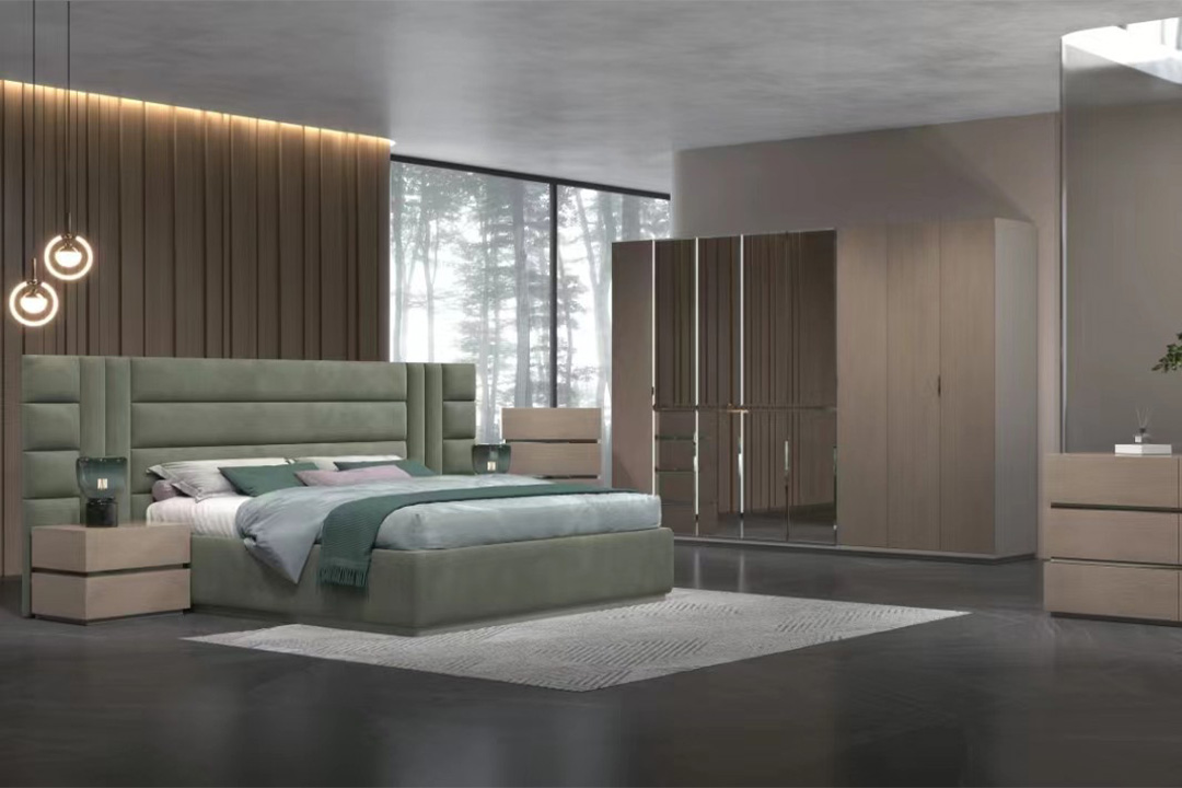 Modern bedroom 8 door wardrobe 353