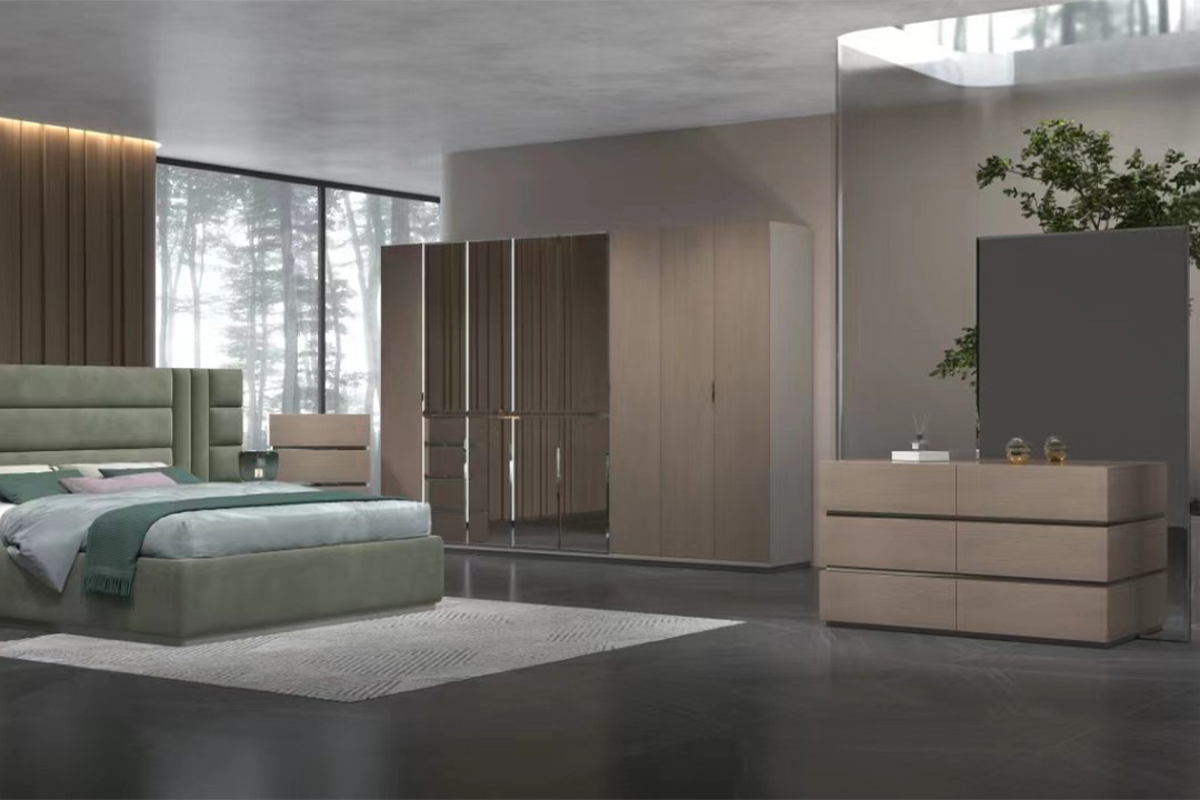 Modern bedroom 8 door wardrobe 353