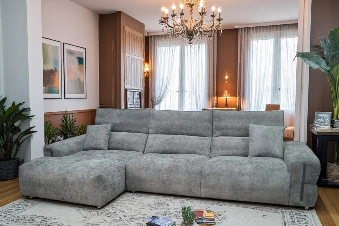 Modern corner sofa set (left) SF-366