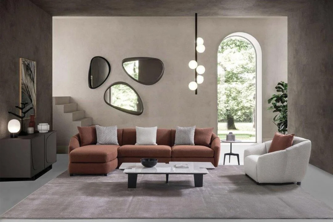 Modern corner sofa set (left) YS-38