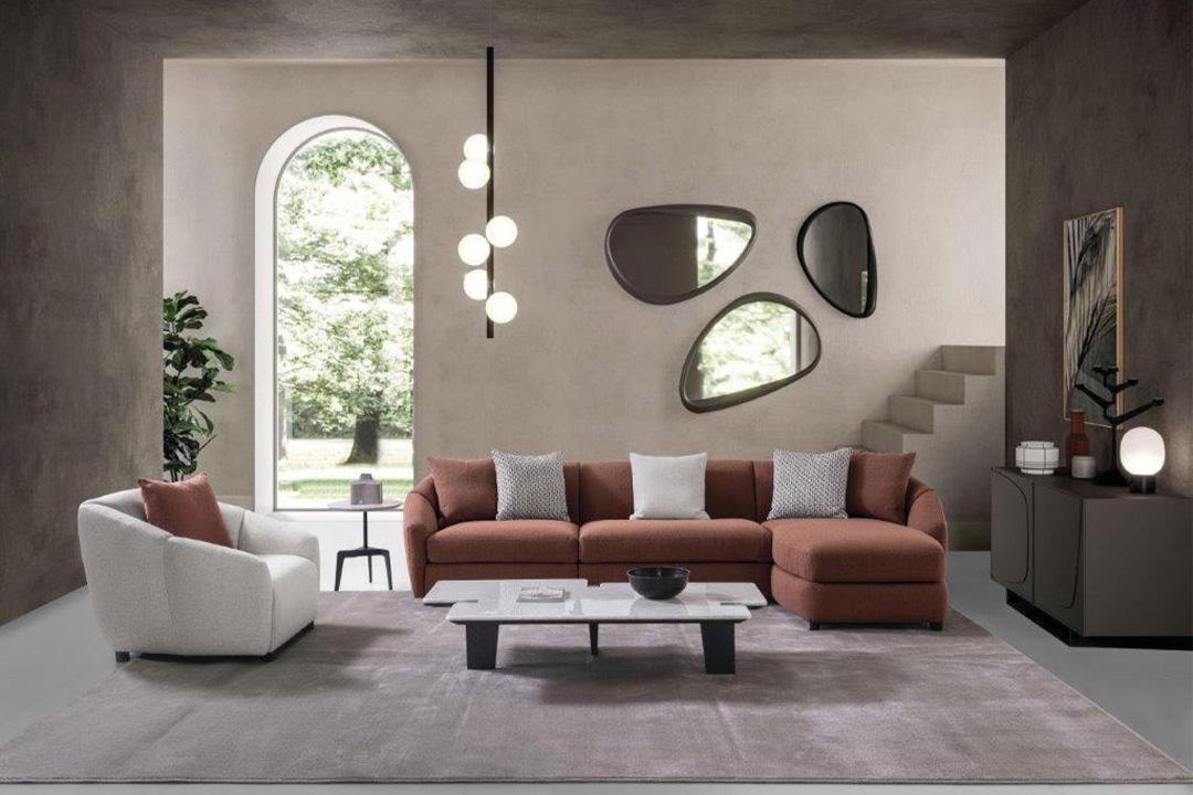 Modern corner sofa set (left) YS-38