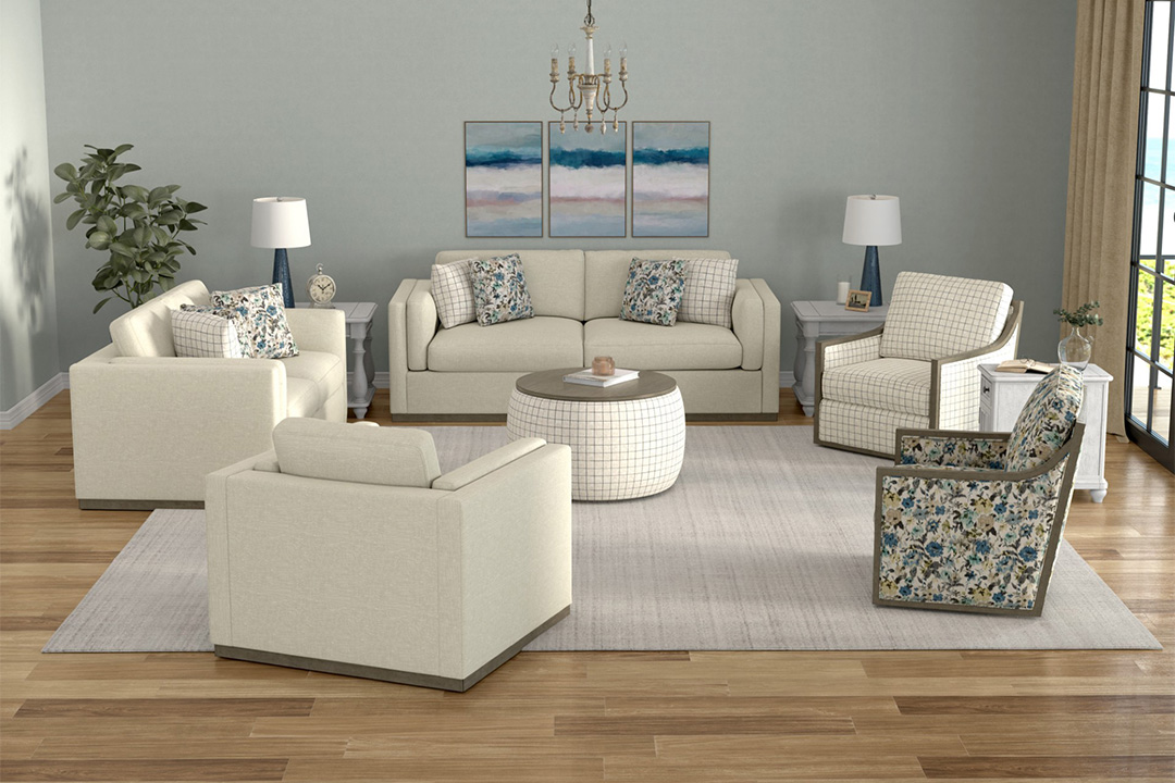 Vietnam 4 piece sofa set U-3947