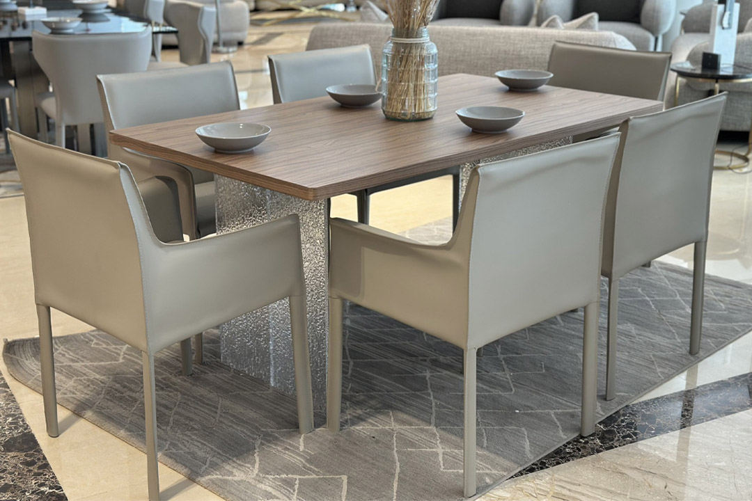 Modern dining table 8 CH F-2322