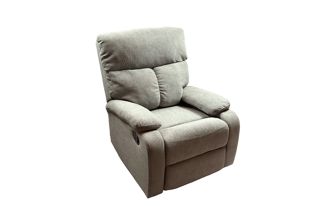 Gray recliner chair T-01