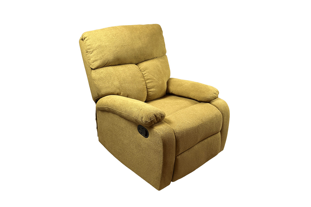 Yellow recliner chair T-01