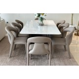 Modern dining table 6 CH T-6109