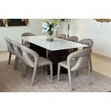 Modern dining table 6 CH T-6109