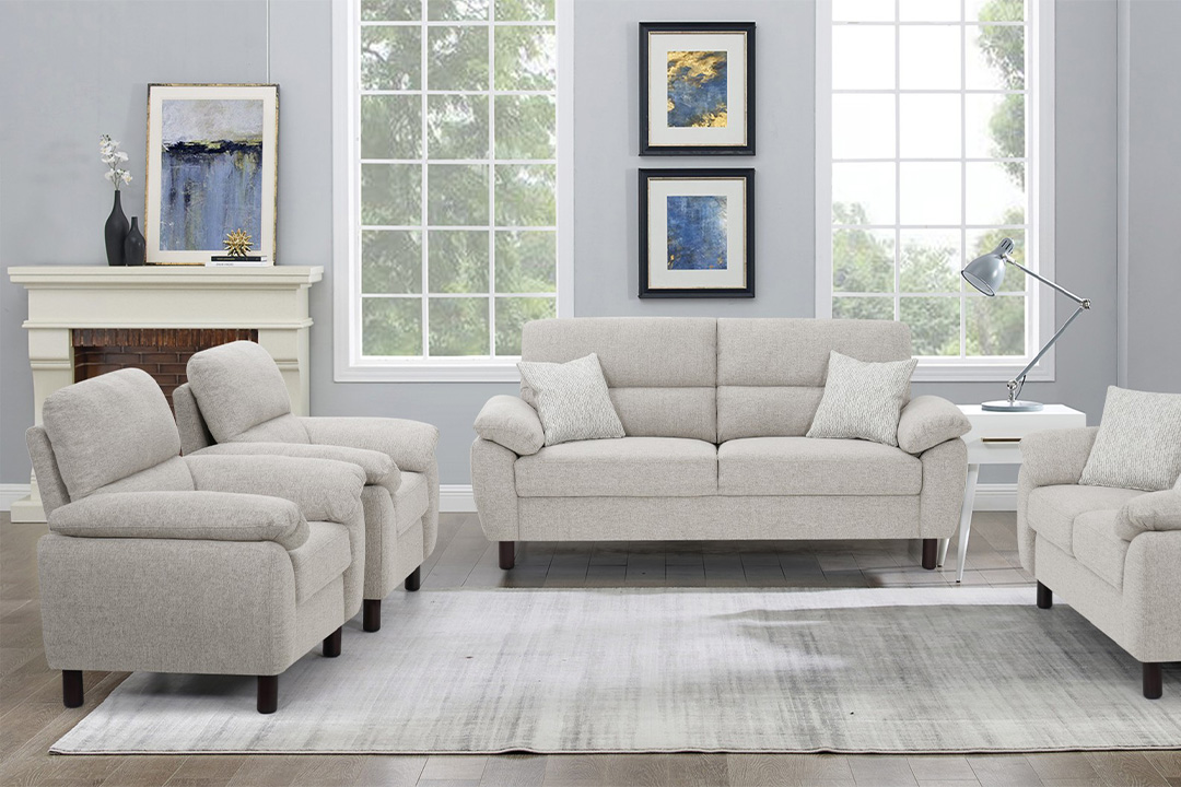 American design sofa set 4 pieces SF-558