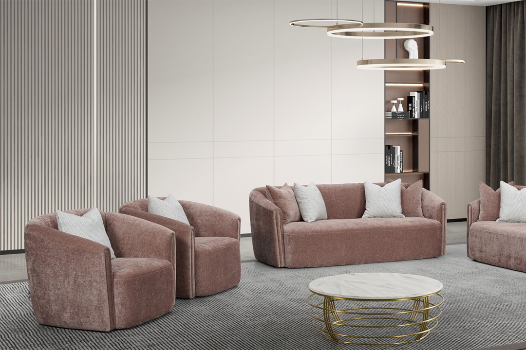 Modern sofa set 5 pieces YP-8067