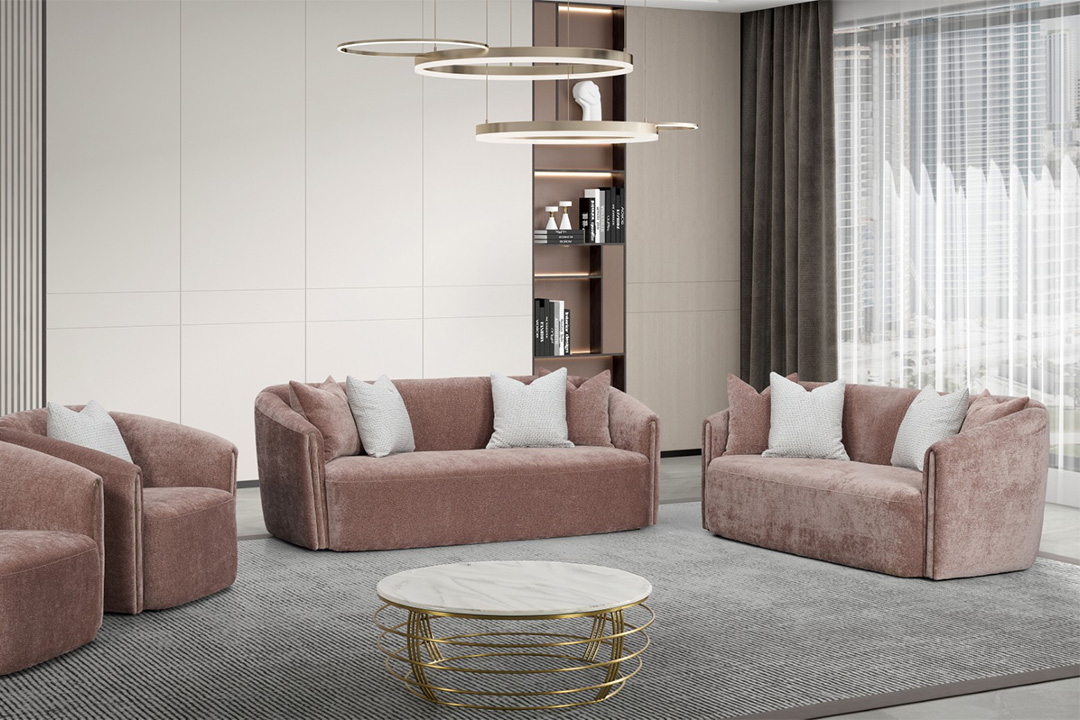 Modern sofa set 4 pieces YP-8067