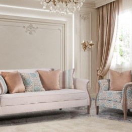 New Classic Sofa Set 4 Pieces H-169 (F)