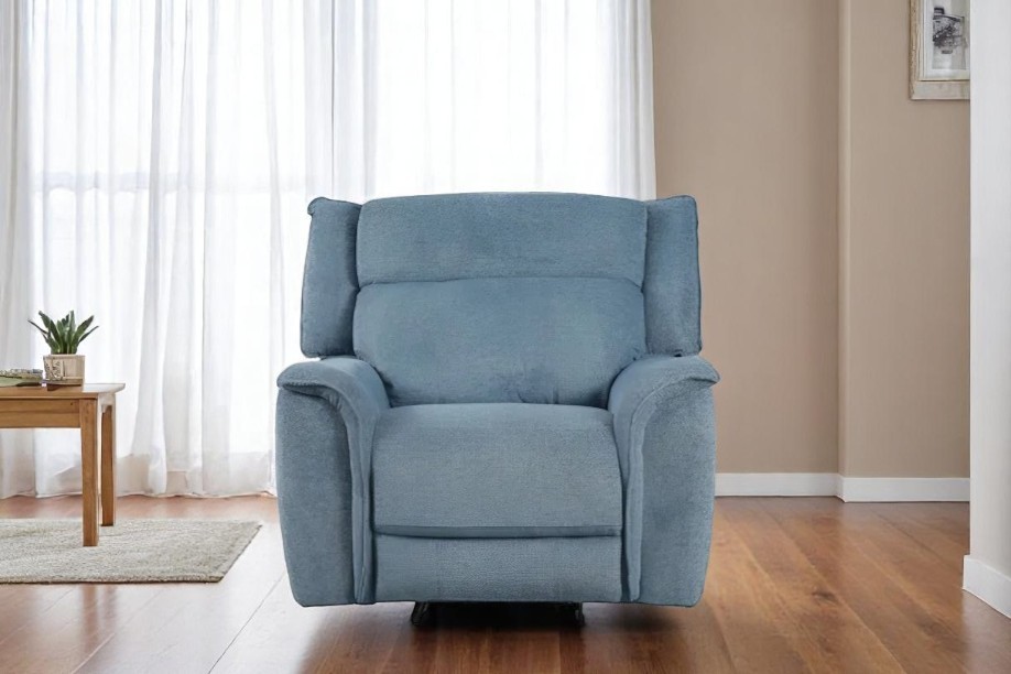 Blue recliner chair LE-2092
