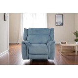 Blue recliner chair LE-2092