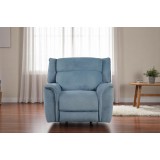 Blue recliner chair LE-2092
