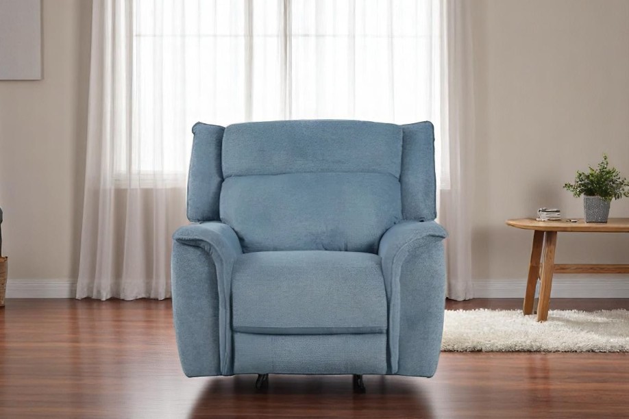 Blue recliner chair LE-2092