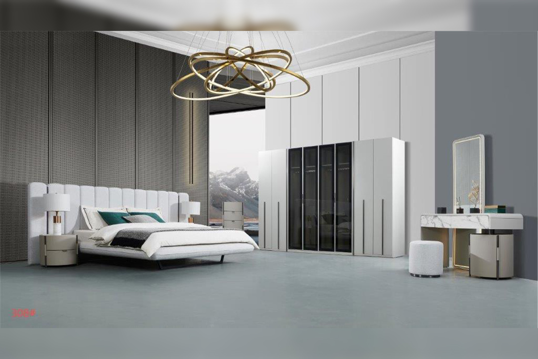 Modern bedroom 8 doors 308