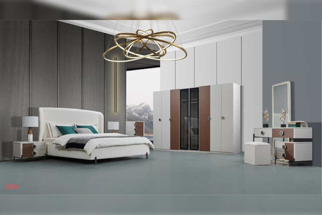 Modern bedroom 8 doors 309